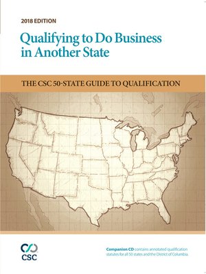cover image of Qualifying to Do Business in Another State